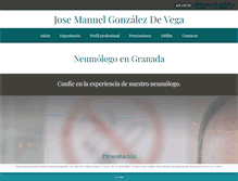 Tablet Screenshot of clinicadoctorgonzalezdevega.com